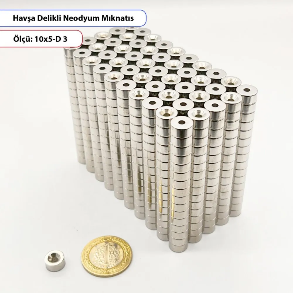 Havşa Delikli Mıknatıs